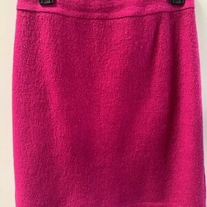 Banana Republic Fuchsia Pencil Skirt